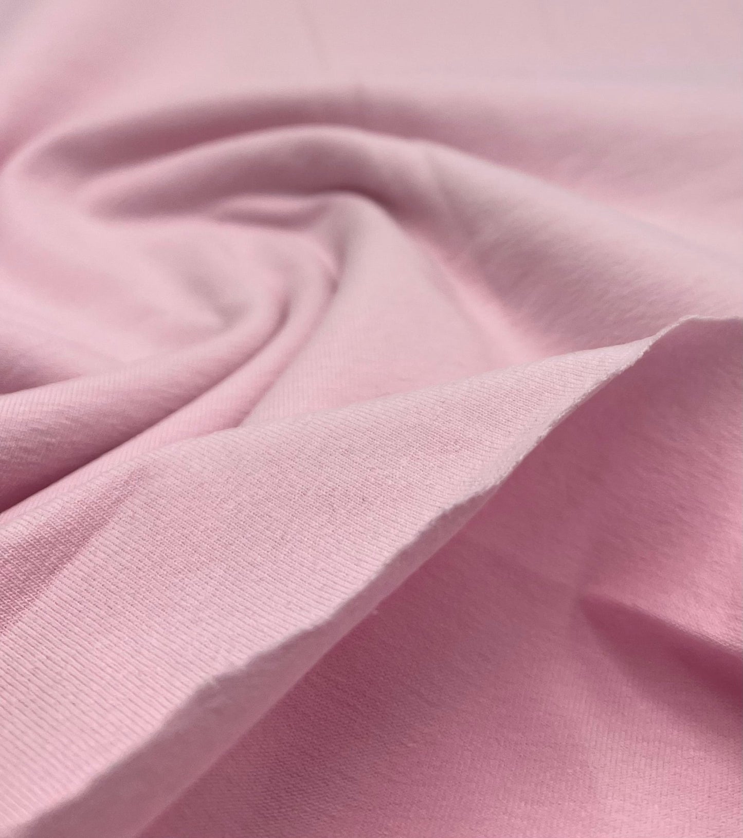 Pink Cotton Stretch Jersey 200 GSM 95/5 Lycra 4 Way Stretch - T9 Fabrics