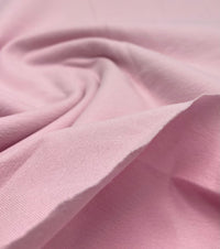 Pink Cotton Stretch Jersey 200 GSM 95/5 Lycra 4 Way Stretch - T9 Fabrics