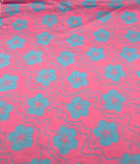 Pink Floral Swimwear / Sportswear Fabric - T9 Fabrics