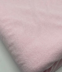 Pink Terry Towelling Polyester Stretch Dress Craft Fabric - T9 Fabrics