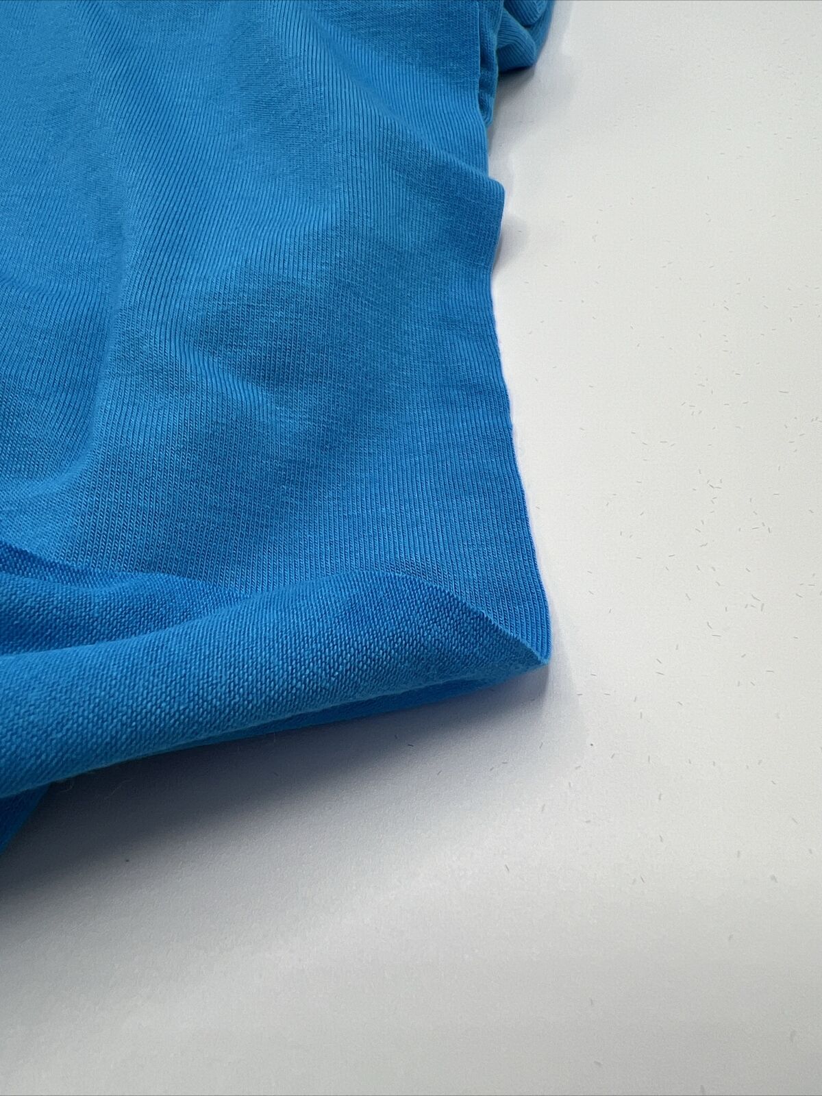 Plain Aqua Blue Viscose Elastane Fabric 4 Way Stretch Jersey - T9 Fabrics