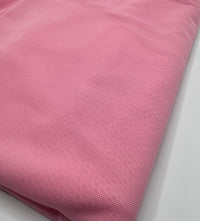 Plain Baby Pink Mesh Fabric Stretch - T9 Fabrics