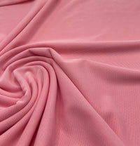 Plain Baby Pink Mesh Fabric Stretch - T9 Fabrics