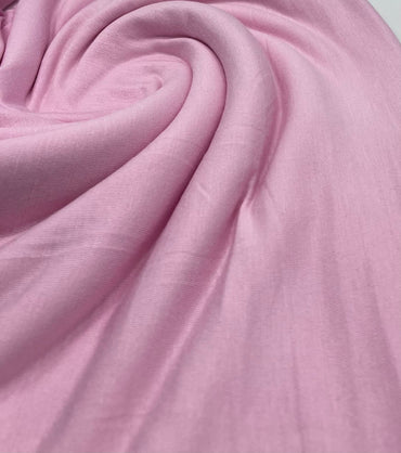 Plain Baby Pink Viscose Elastane Fabric 4 Way Stretch Jersey - T9 Fabrics