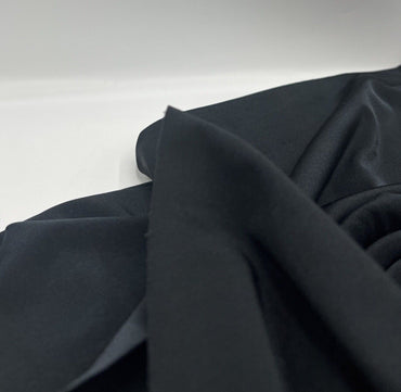 Plain Black Swimwear / Sportswear Fabric - T9 Fabrics