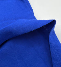 Plain Blue Viscose Elastane Fabric 4 Way Stretch Jersey - T9 Fabrics