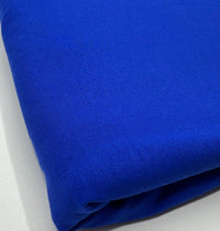 Plain Blue Viscose Elastane Fabric 4 Way Stretch Jersey - T9 Fabrics