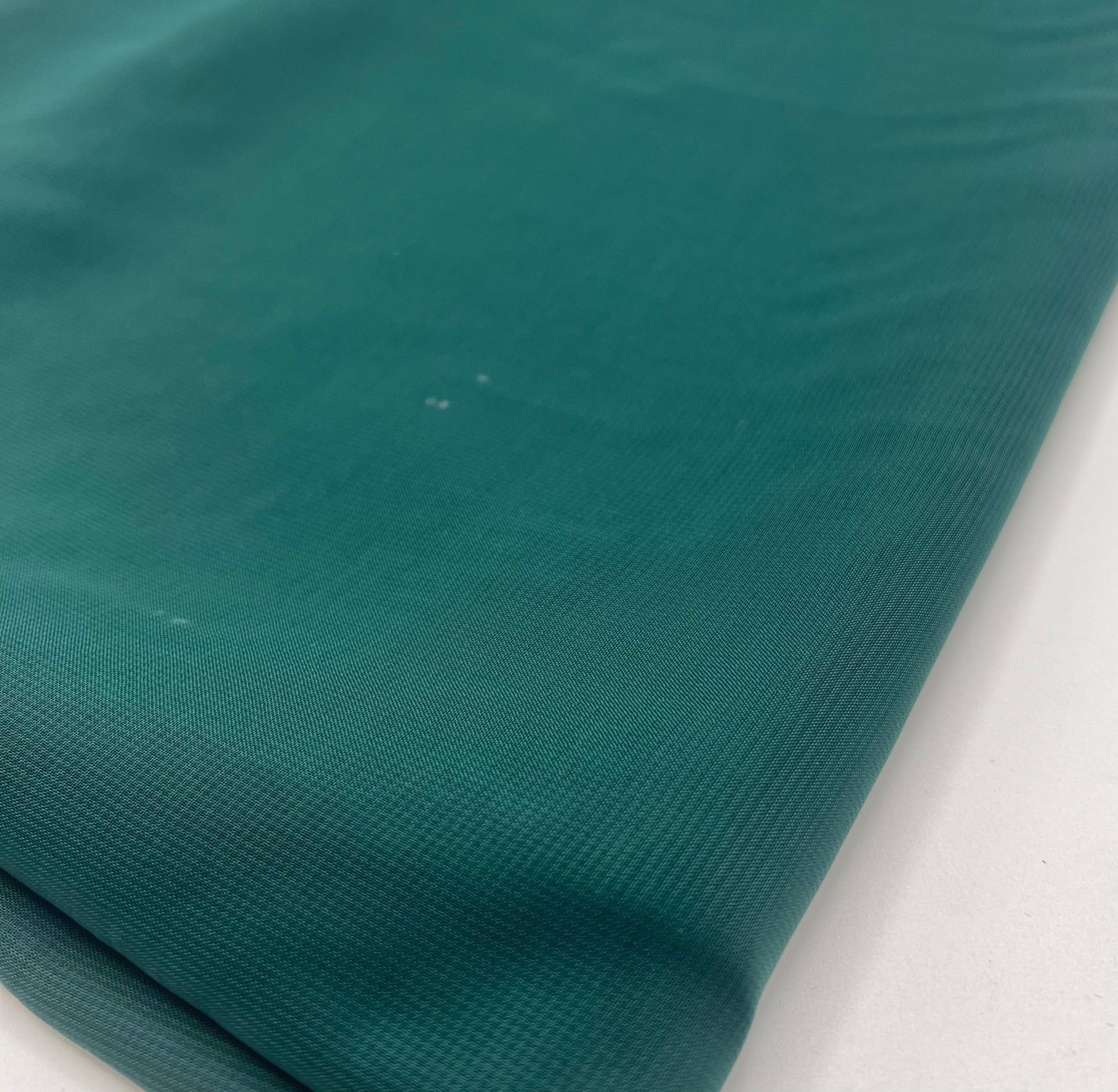 Plain Bottle Green Chiffon Sheer Dress Bridal Fabric - T9 Fabrics