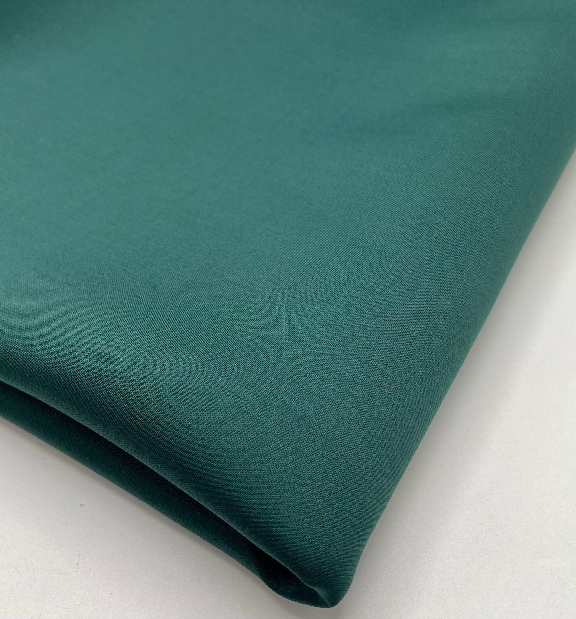 Plain Bottle Green Scuba Foam 3D Mono Scuba Stretch Fabric - T9 Fabrics