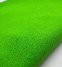 Plain Bright Green Scuba Crepe Stretch Jersey Fabric 4 Way Stretch - T9 Fabrics