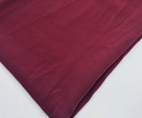 Plain Burgundy Chiffon Sheer Dress Bridal Fabric - T9 Fabrics