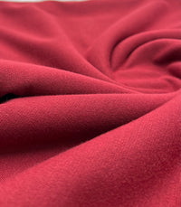 Plain Burgundy Ponte 2 Way Stretch Fabric - T9 Fabrics