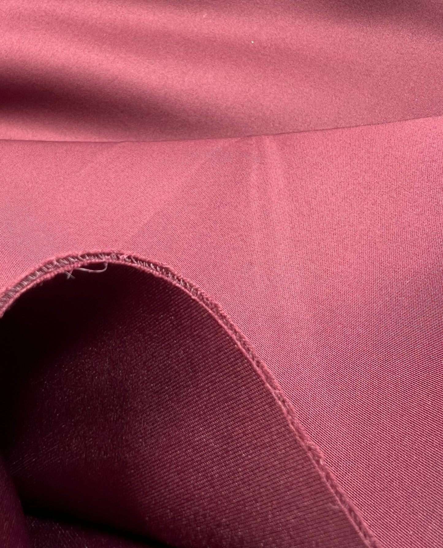 Plain Burgundy Scuba Foam 3D Mono Scuba Stretch Fabric - T9 Fabrics