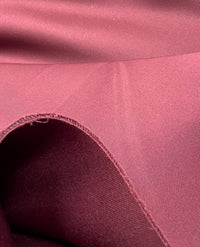 Plain Burgundy Scuba Foam 3D Mono Scuba Stretch Fabric - T9 Fabrics