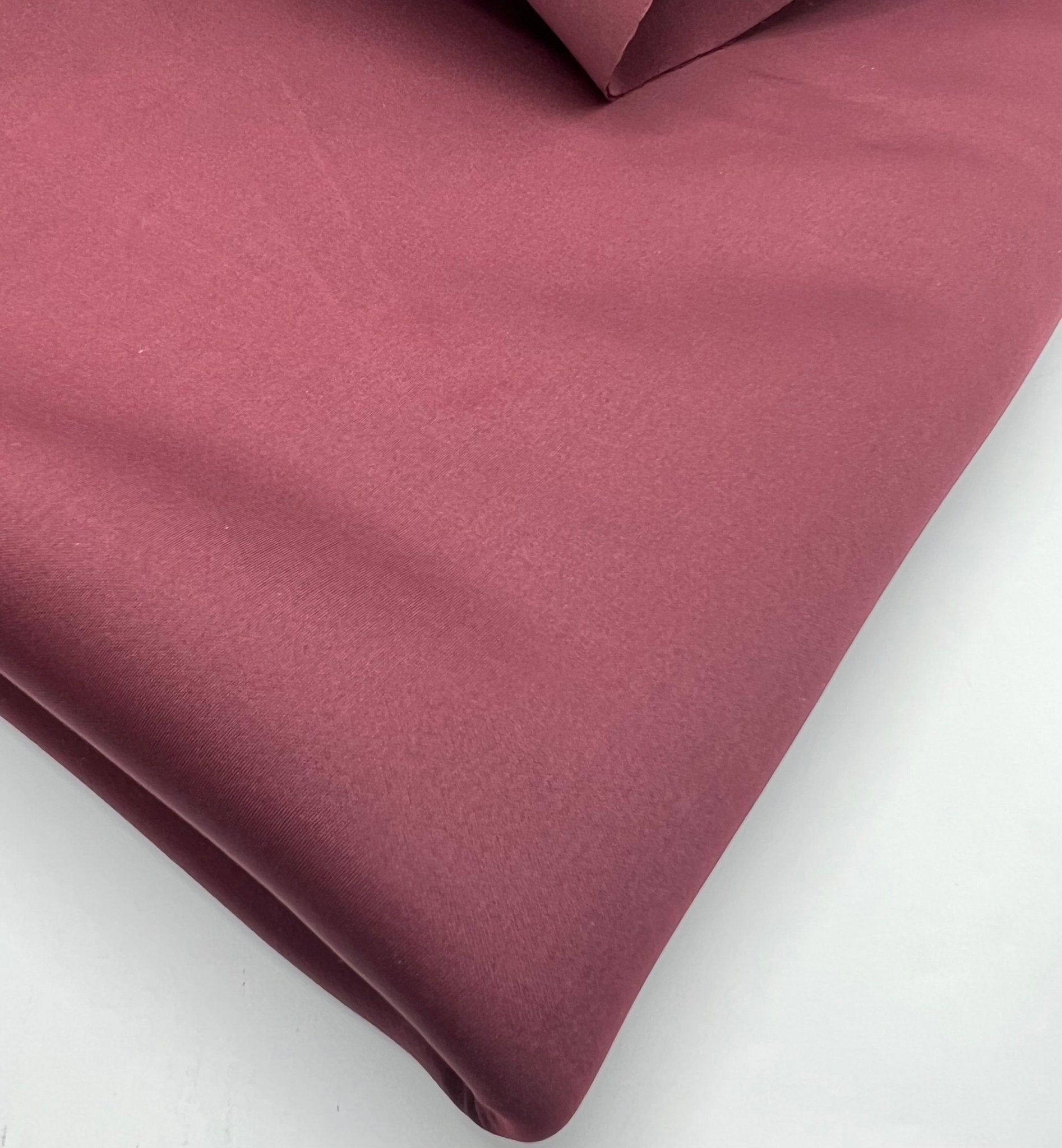 Plain Burgundy Scuba Foam 3D Mono Scuba Stretch Fabric - T9 Fabrics