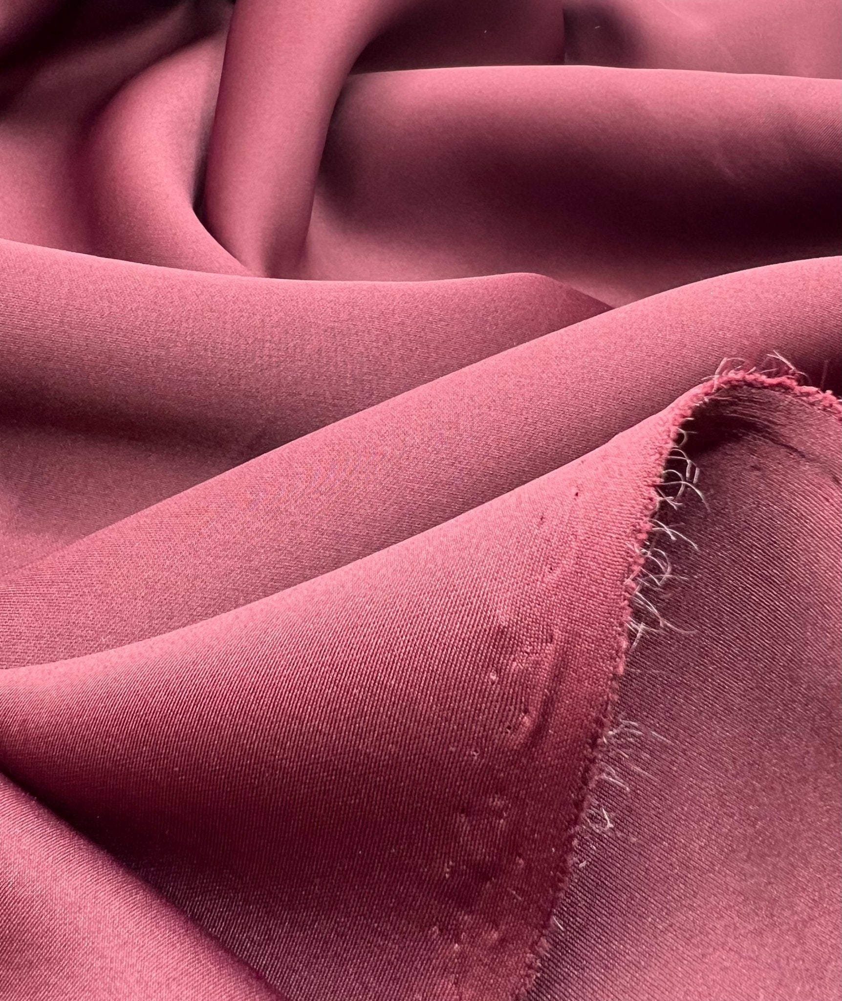 Plain Burgundy Scuba Foam 3D Mono Scuba Stretch Fabric - T9 Fabrics