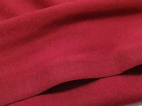 Plain Burgundy Viscose Elastane Fabric 4 Way Stretch Jersey - T9 Fabrics