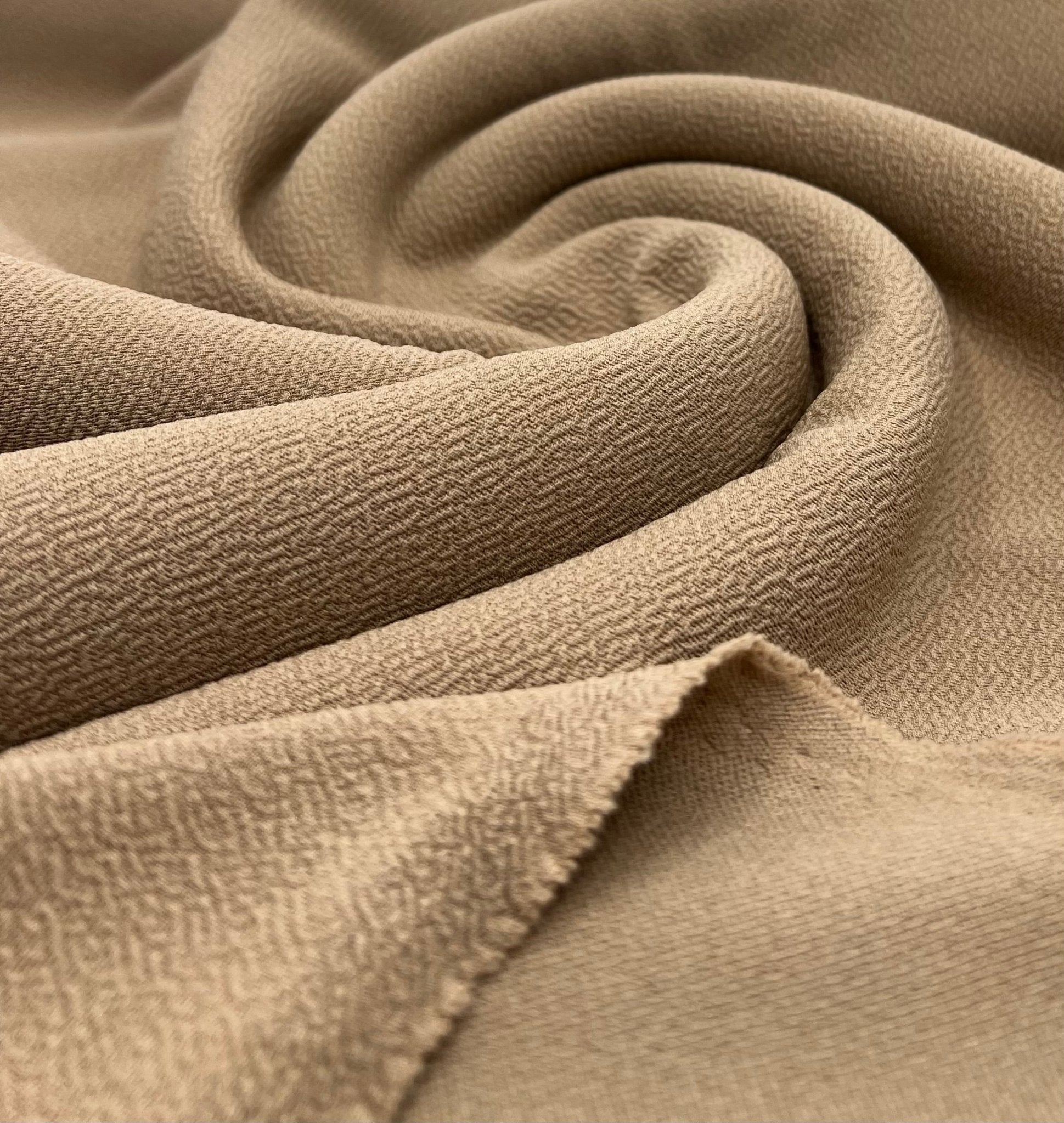 Plain Camel Liverpool Bullet Stretch Fabric - T9 Fabrics