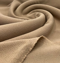 Plain Camel Liverpool Bullet Stretch Fabric - T9 Fabrics