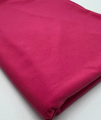 Plain Cerise Hot Pink ITY 4 Way Stretch Fabric - T9 Fabrics