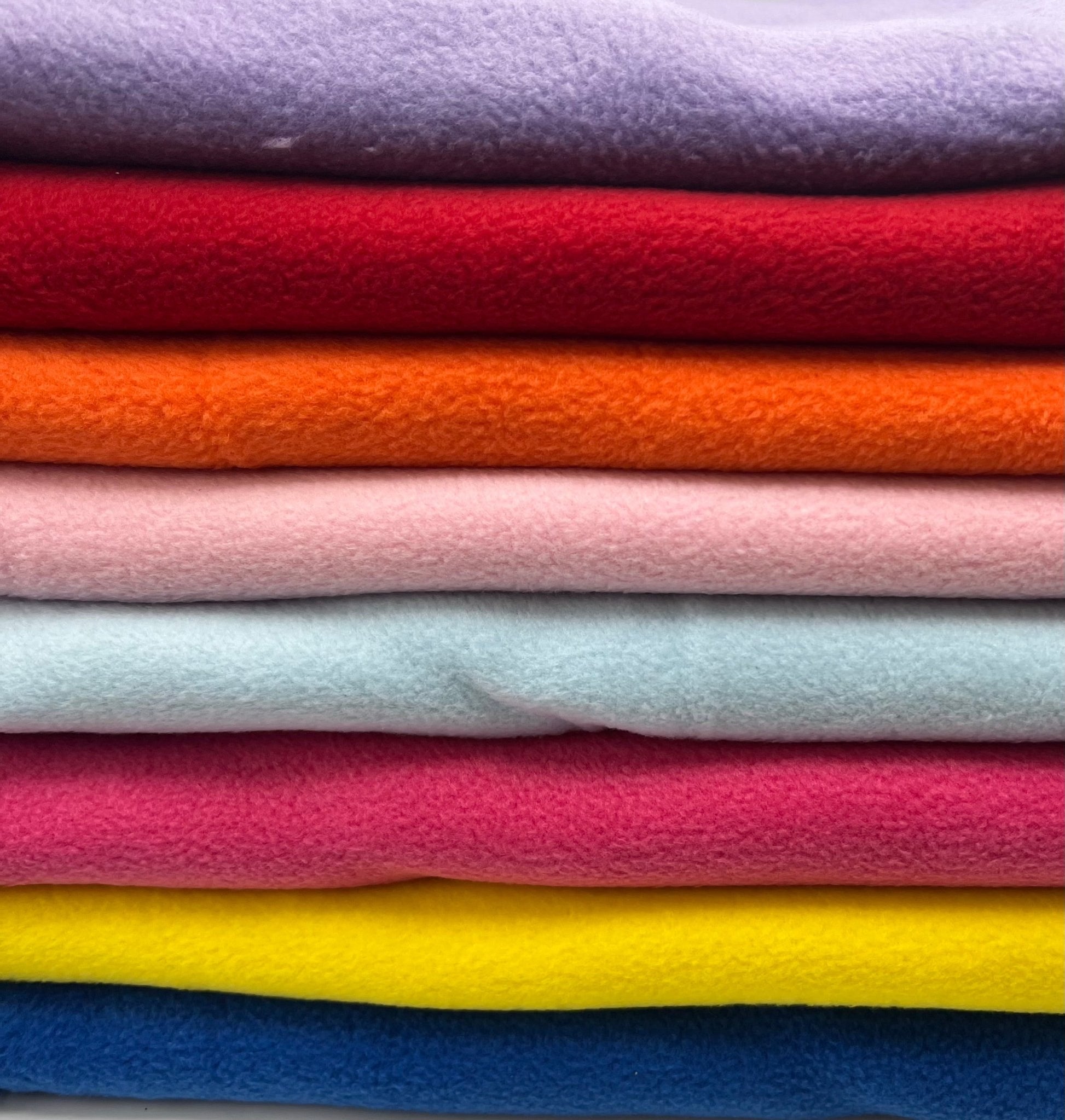 Plain Colours Anti - Pil Polar Fleece Fabric Blanket Loungewear - T9 Fabrics