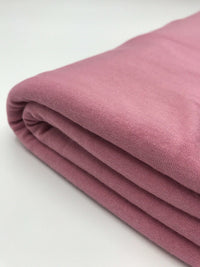 Plain Dusky Pink Viscose Elastane Fabric 4 Way Stretch Jersey - T9 Fabrics