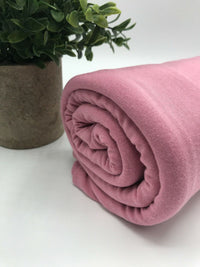 Plain Dusky Pink Viscose Elastane Fabric 4 Way Stretch Jersey - T9 Fabrics