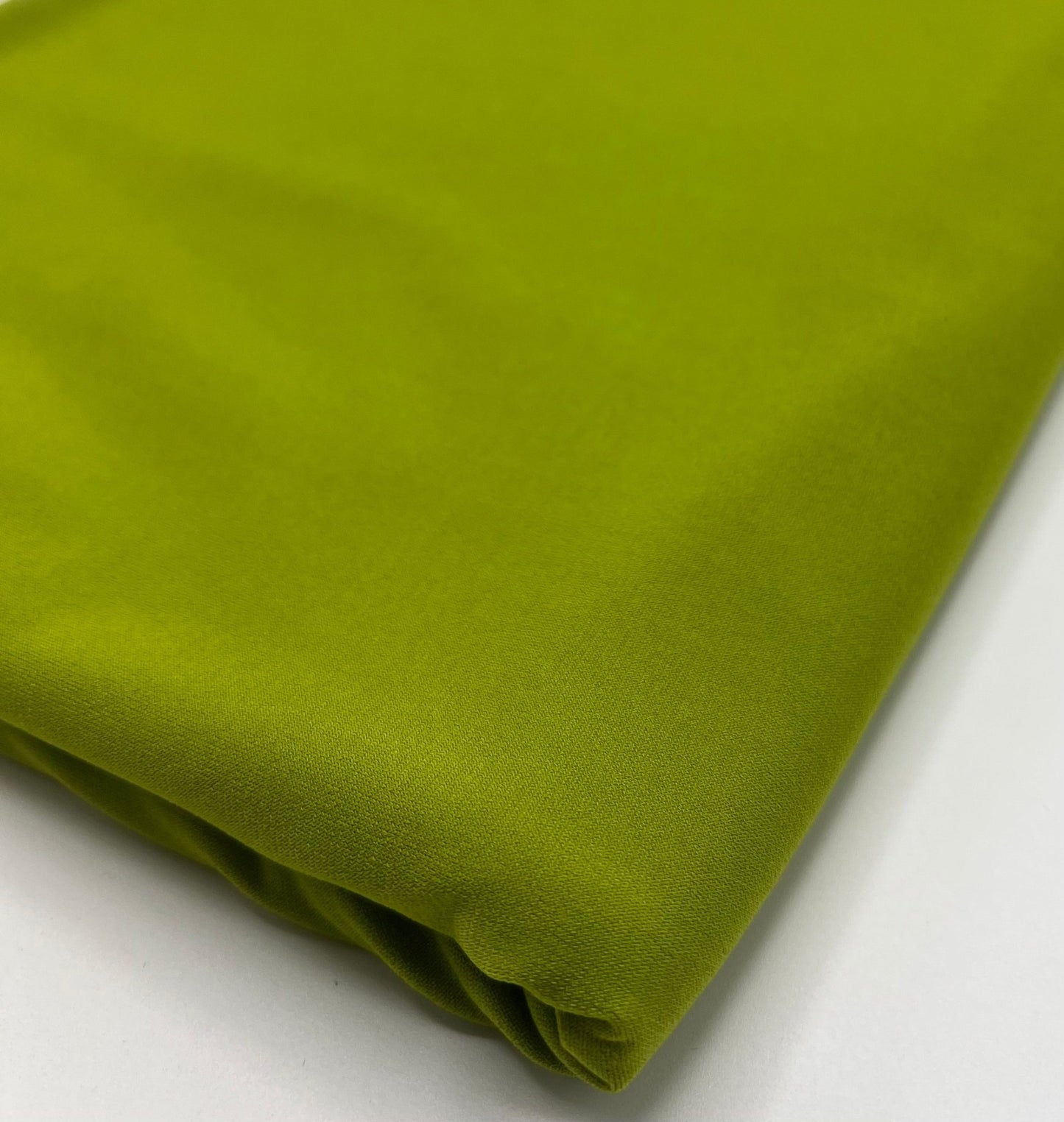 Plain Green ITY 4 Way Stretch Fabric - T9 Fabrics