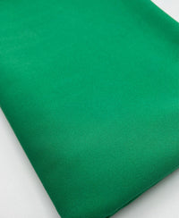 Plain Green Scuba Crepe Stretch Jersey Fabric 4 Way Stretch - T9 Fabrics