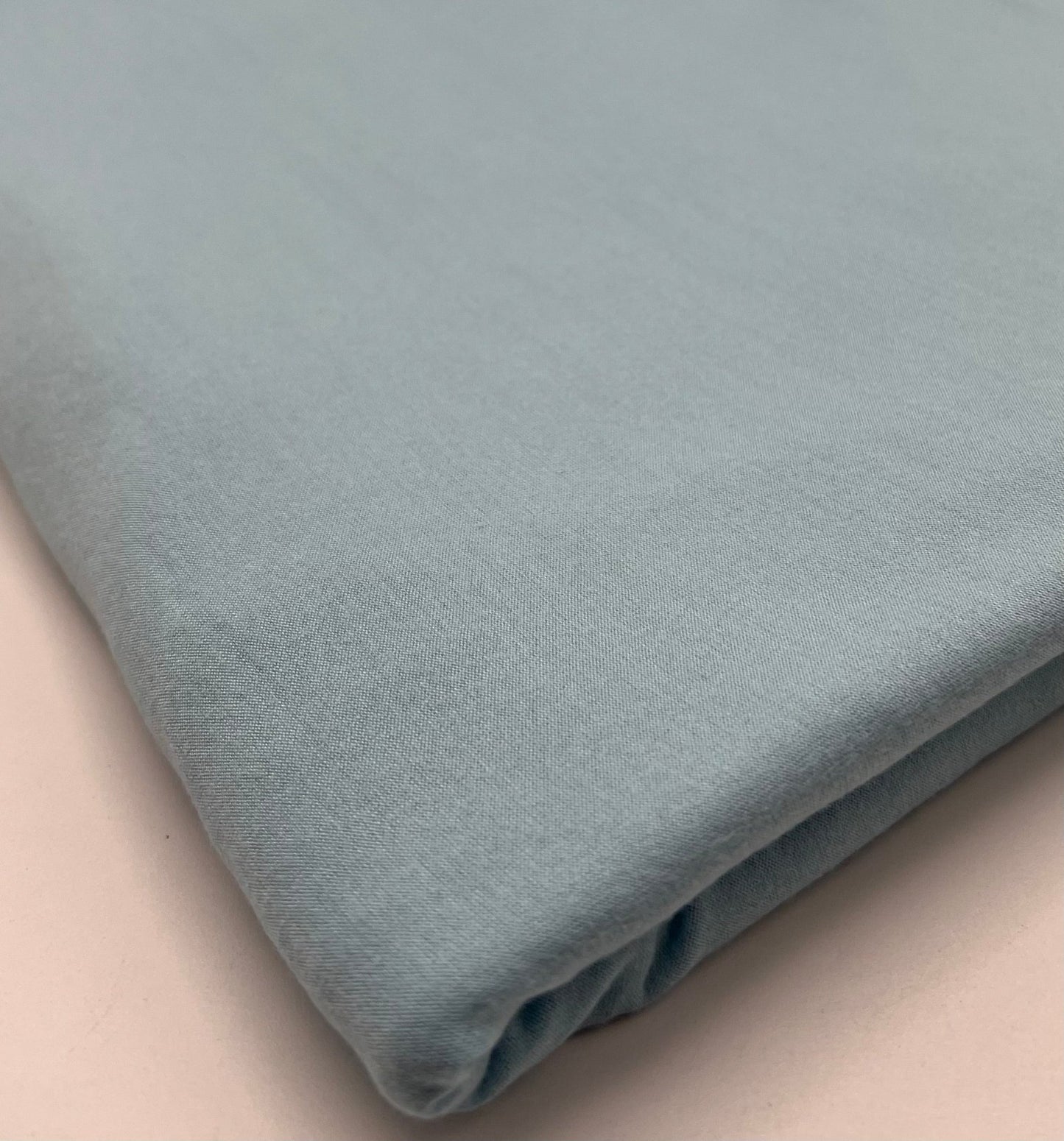 Plain Ice Blue Viscose Elastane Fabric 4 Way Stretch Jersey - T9 Fabrics