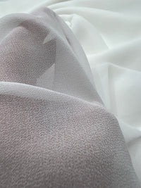 Plain Ivory Chiffon Sheer Dress Bridal Fabric - T9 Fabrics