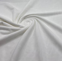 Plain Ivory Mesh Fabric Stretch - T9 Fabrics