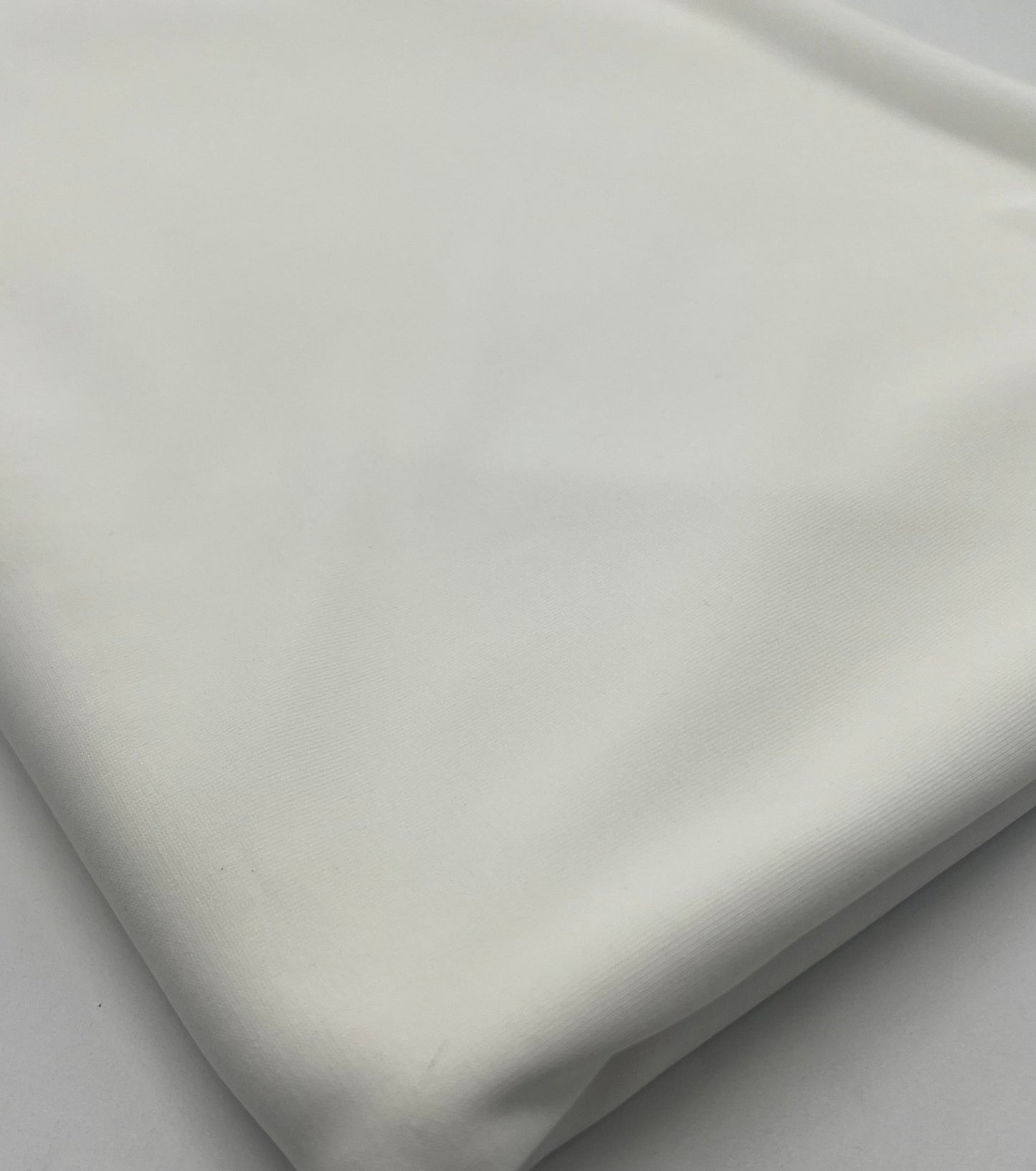 Plain Ivory Modal 200GSM 2 Way Stretch Fabric - T9 Fabrics