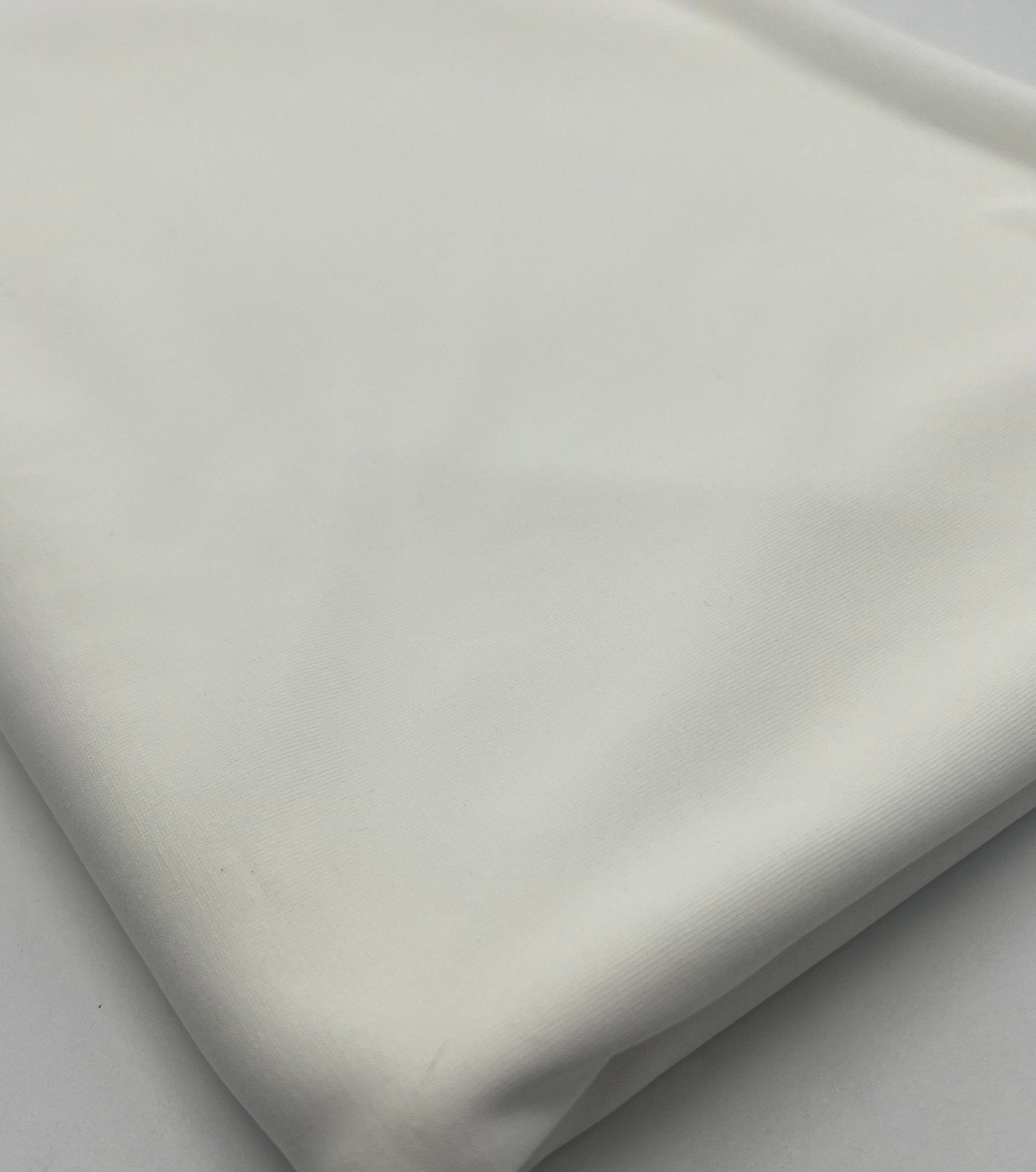 Plain Ivory Modal 200GSM 2 Way Stretch Fabric - T9 Fabrics