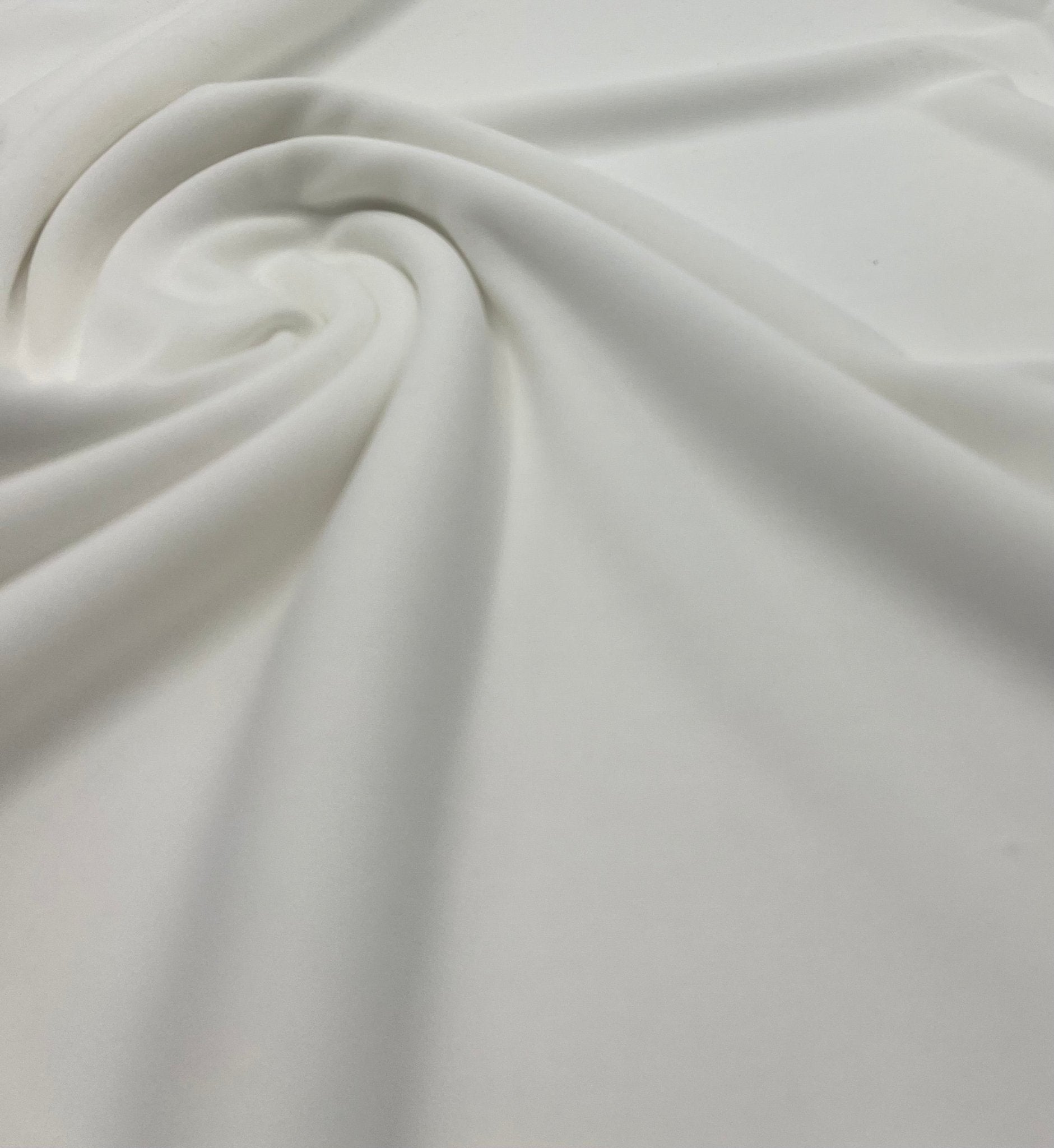 Plain Ivory Modal 200GSM 2 Way Stretch Fabric - T9 Fabrics