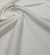 Plain Ivory Modal 200GSM 2 Way Stretch Fabric - T9 Fabrics