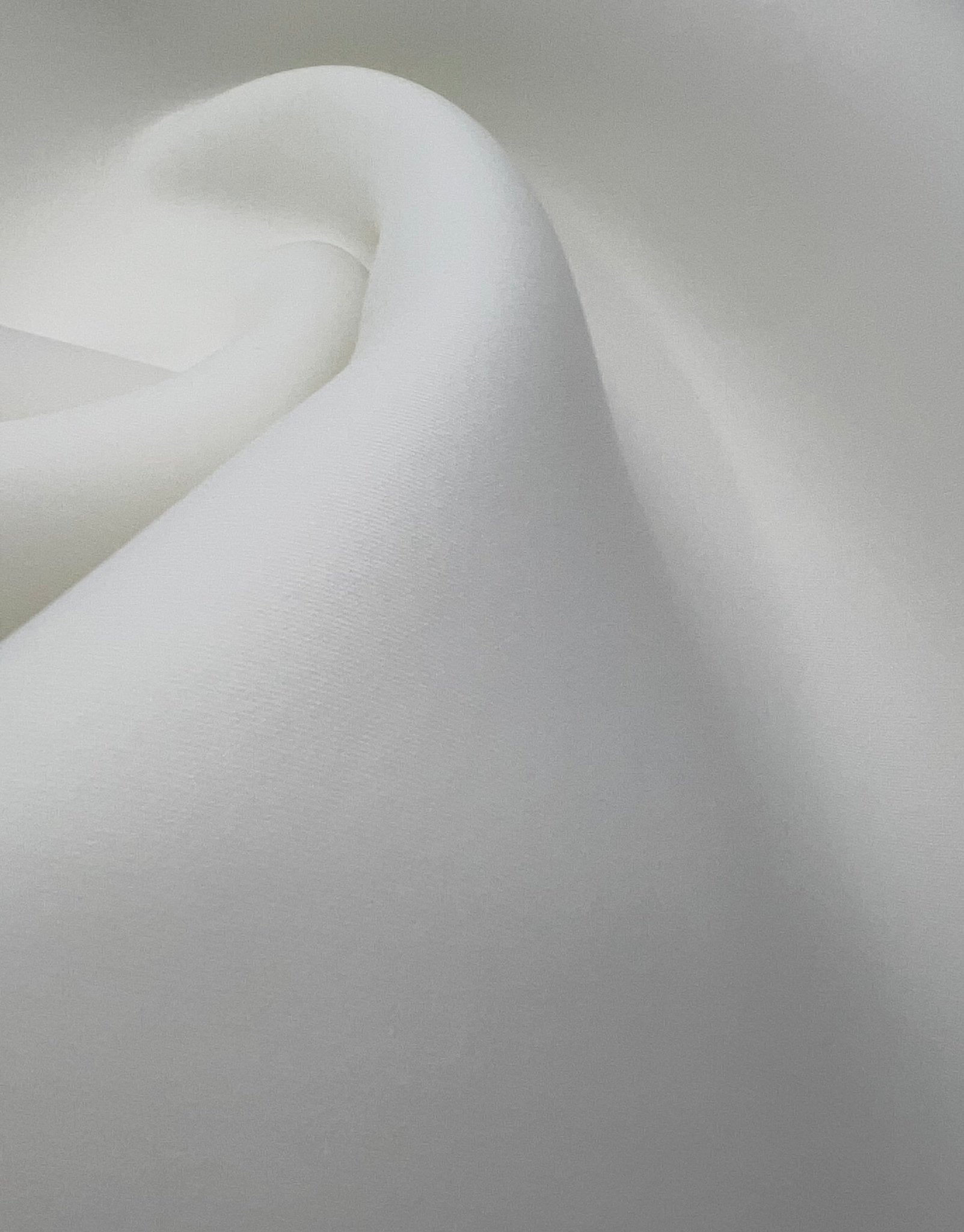 Plain Ivory Scuba Foam 3D Mono Scuba Stretch Fabric - T9 Fabrics