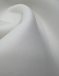 Plain Ivory Scuba Foam 3D Mono Scuba Stretch Fabric - T9 Fabrics