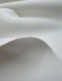 Plain Ivory Scuba Foam 3D Mono Scuba Stretch Fabric - T9 Fabrics