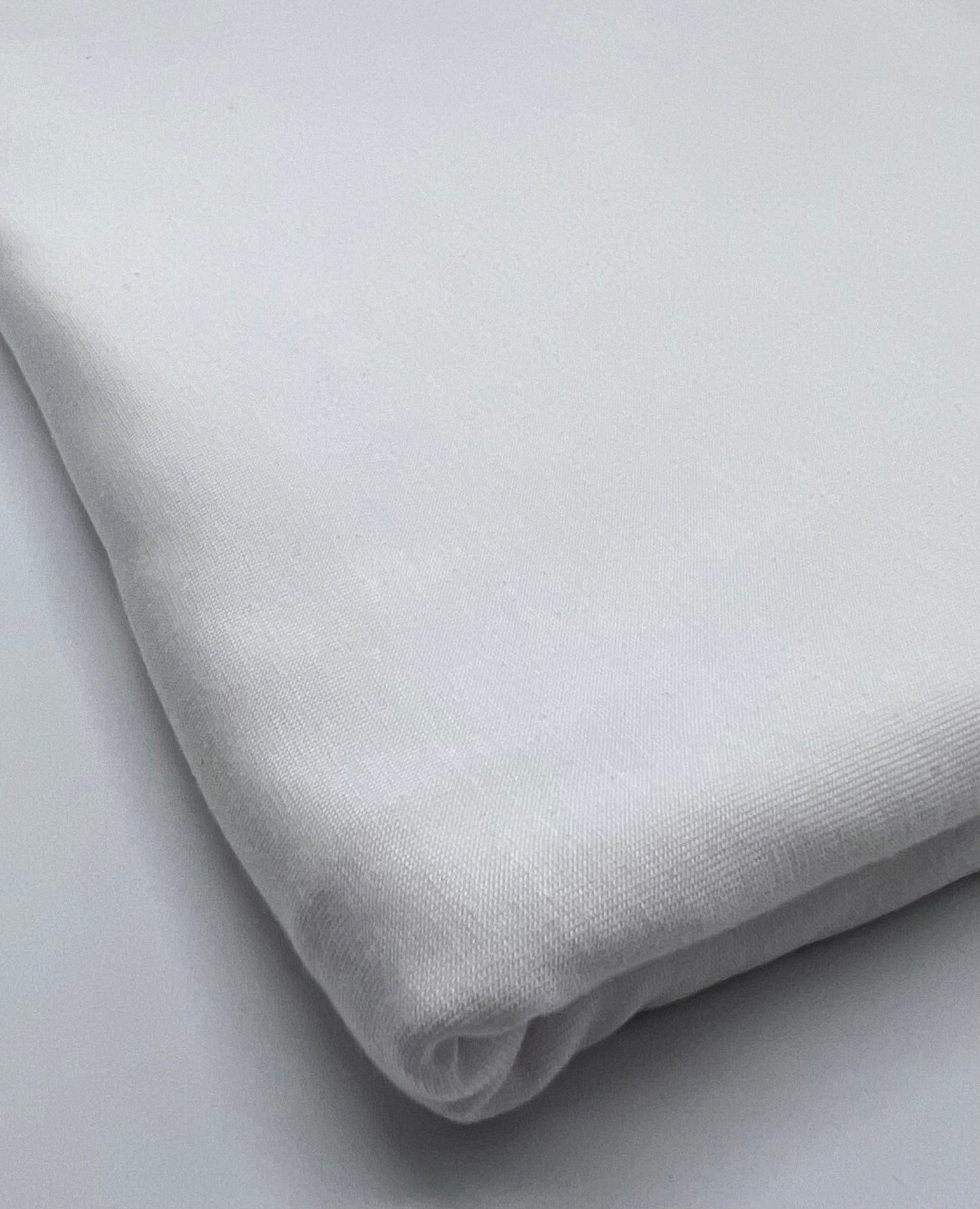 Plain Ivory Viscose Elastane Fabric 4 Way Stretch Jersey - T9 Fabrics