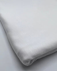 Plain Ivory Viscose Elastane Fabric 4 Way Stretch Jersey - T9 Fabrics