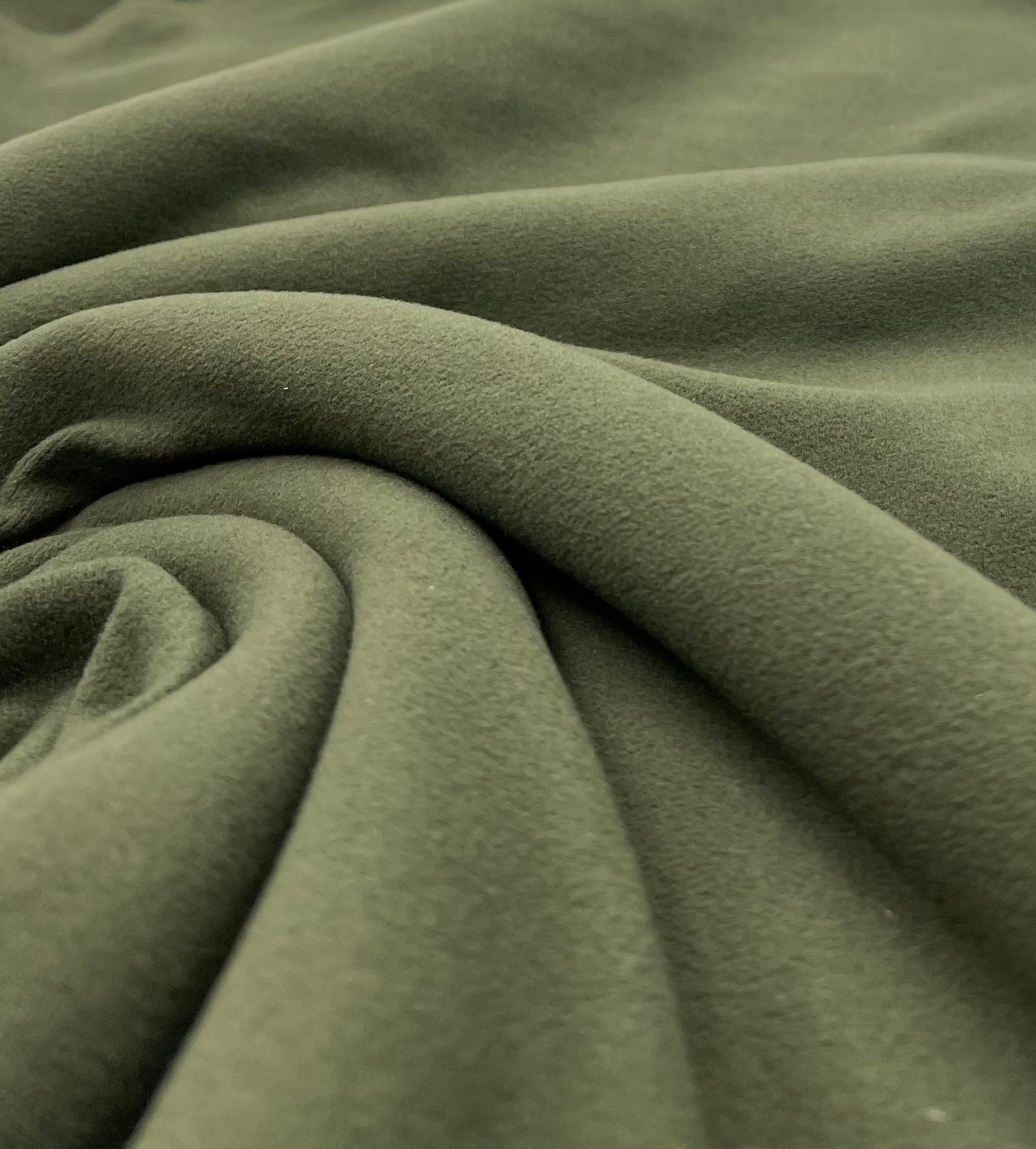 Plain Khaki Ultra Super Soft 4 Way Stretch Fabric - T9 Fabrics