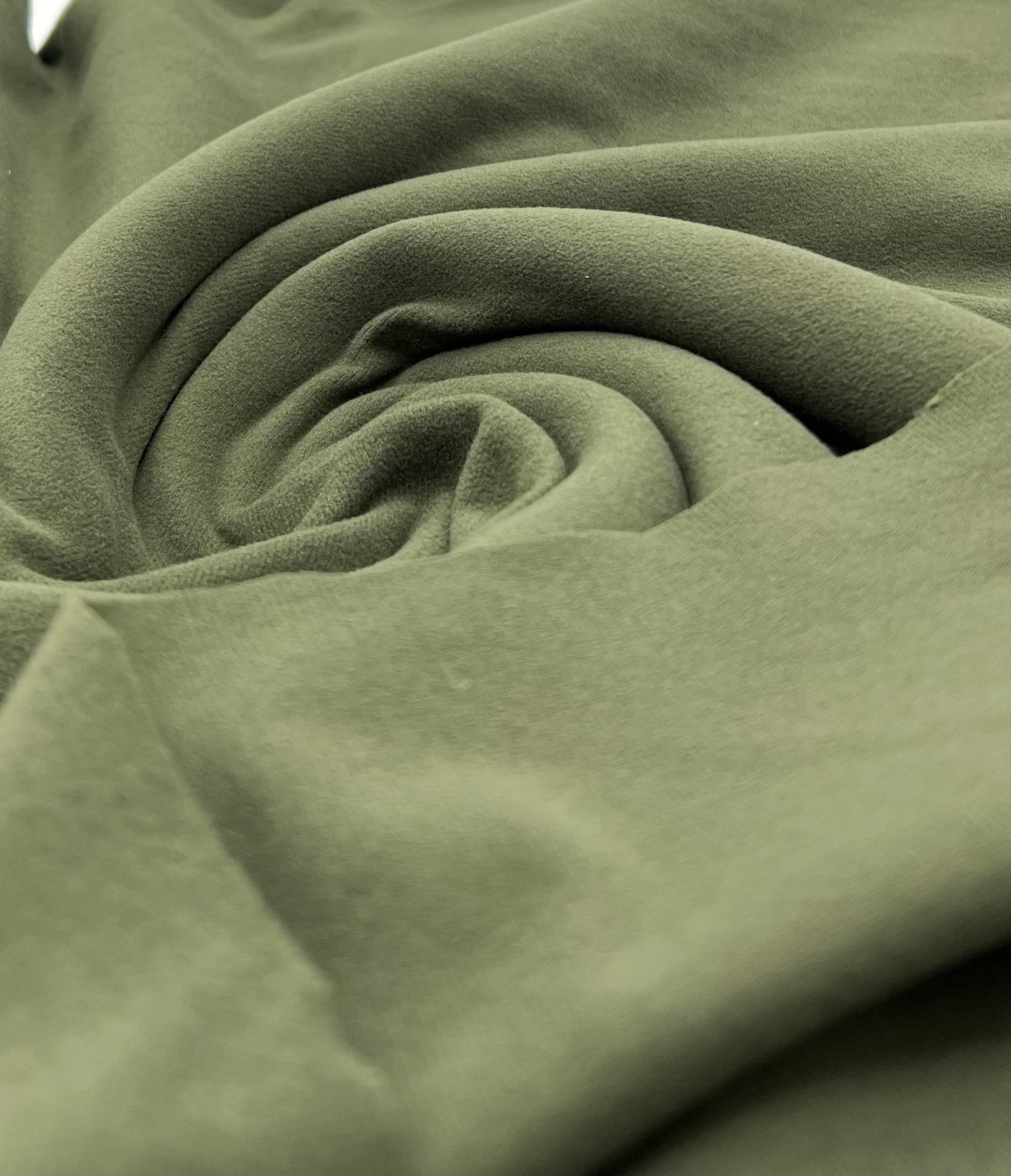 Plain Khaki Ultra Super Soft 4 Way Stretch Fabric - T9 Fabrics