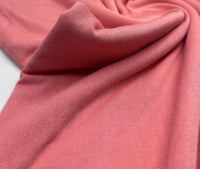 Plain Light Coral Viscose Elastane Fabric 4 Way Stretch Jersey - T9 Fabrics