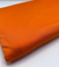 Plain Light Orange Viscose Elastane Fabric 4 Way Stretch Jersey - T9 Fabrics