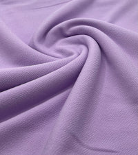 Plain Lilac Liverpool Bullet Stretch Fabric - T9 Fabrics