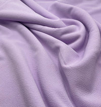Plain Lilac Liverpool Bullet Stretch Fabric - T9 Fabrics