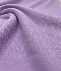 Plain Lilac Liverpool Bullet Stretch Fabric - T9 Fabrics
