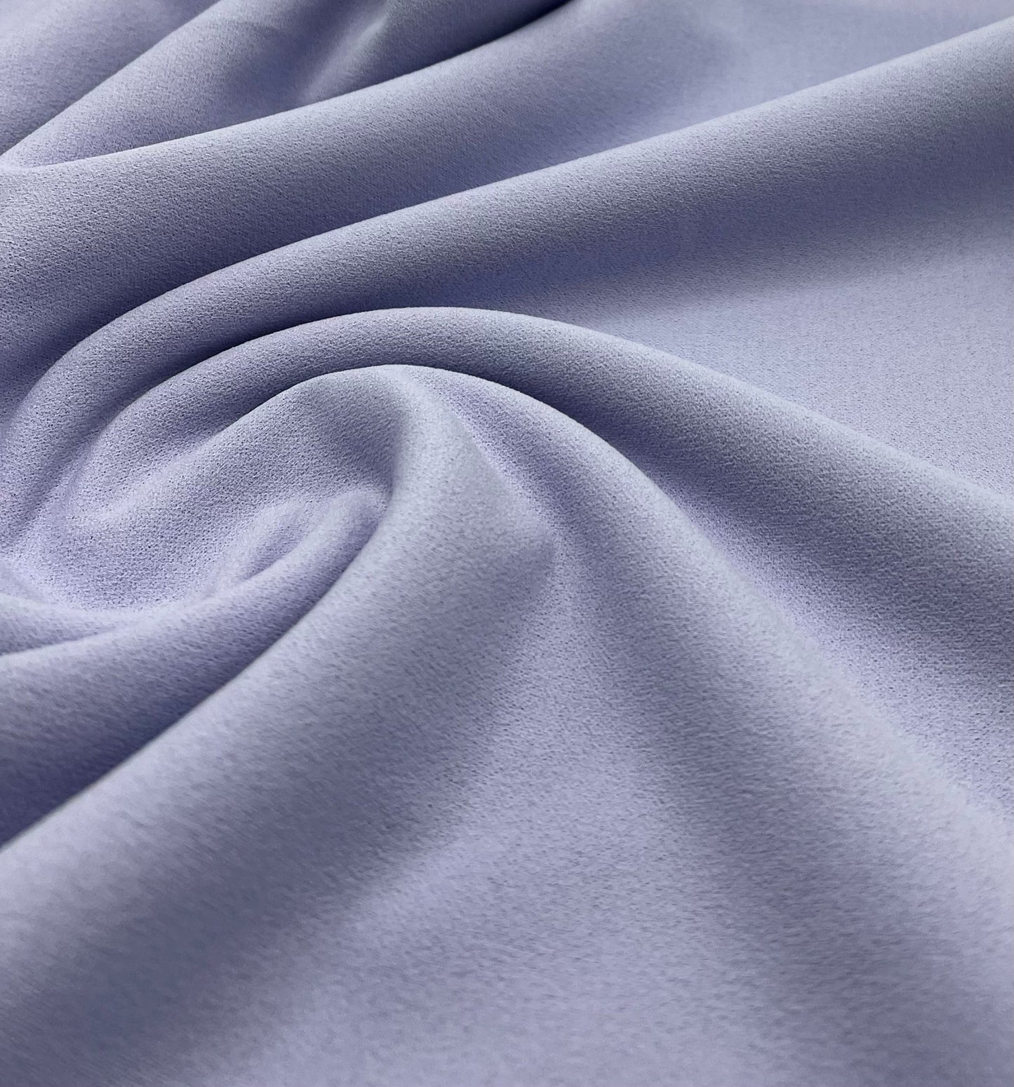Plain Lilac Scuba Crepe Stretch Jersey Fabric 4 Way Stretch - T9 Fabrics