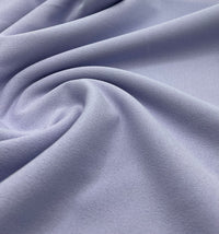 Plain Lilac Scuba Crepe Stretch Jersey Fabric 4 Way Stretch - T9 Fabrics